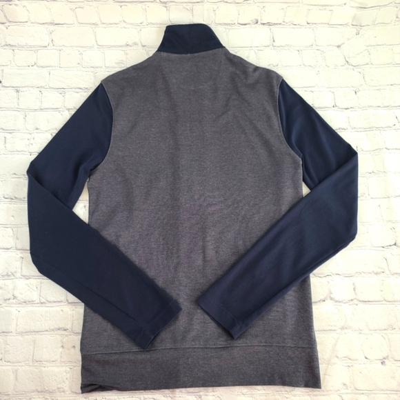 Banana Republic Men's Size Medium Luxury Touch Zip Up Cardigan Sweater B… - Picture 2 of 9